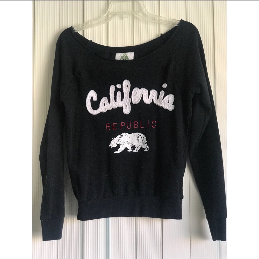 Black long sleeve.